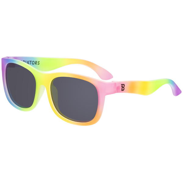 BABIATORS Navigator Rad Rainbow, sluneční brýle barvy duhy, 0-2 roky
