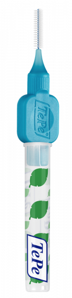 TePe Original mezizubní kartáčky z bioplastu 0,6 mm, modré,  25 ks