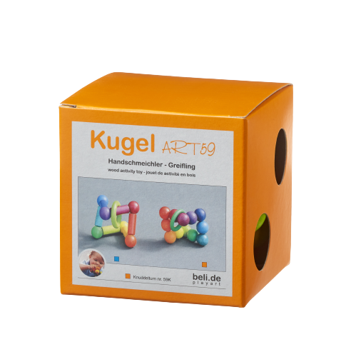 Kugel Barevné kuličky do ruky s kroužkem