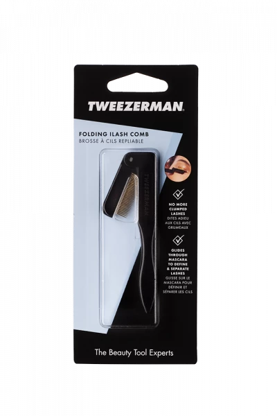 Tweezerman Pozlacený hřebínek na rozčesání řas