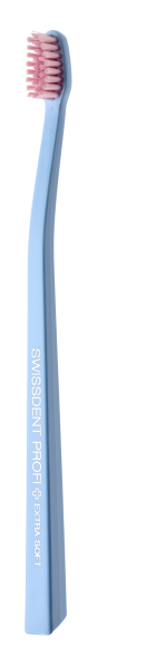 SWISSDENT GENTLE X-soft, světle modrý s růžovými vlákny