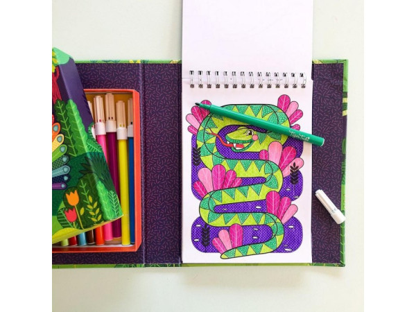 Better Brand Kreativní sada omalovánek Hidden Pattern - zvířata