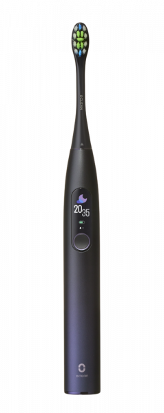 Oclean X Pro sonický kartáček Aurora Purple, černo-fialový