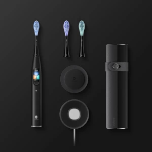 Oclean X Ultra Set Black pouzdro a sonický kartáček, černý