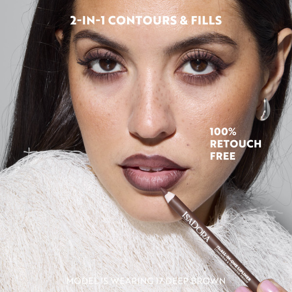 ISADORA All-in-one Lipliner 10 Cranberry, konturovací tužka na rty