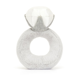 Jellycat Plyšová hračka - Prsten s diamantem 20 cm