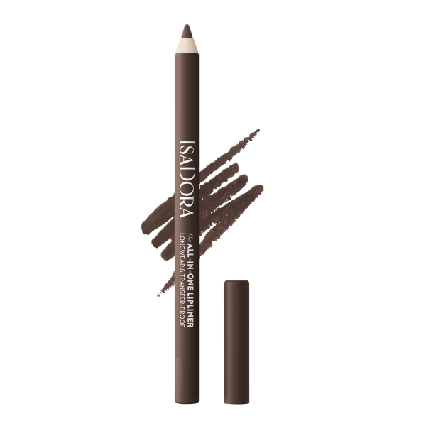 ISADORA All-in-one Lipliner 17 Deep Brown, konturovací tužka na rty