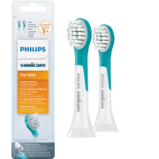 Philips Sonicare for Kids Mini HX6032/33 Kompaktní velikost hlavice sonického kartáčku pro děti od 3 let, 2 ks