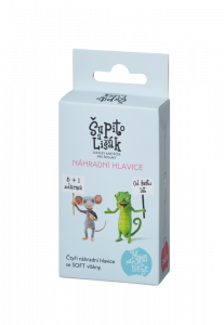 Šupito a Lišák náhradní kartáčkové hlavice, 3+1 zdarma