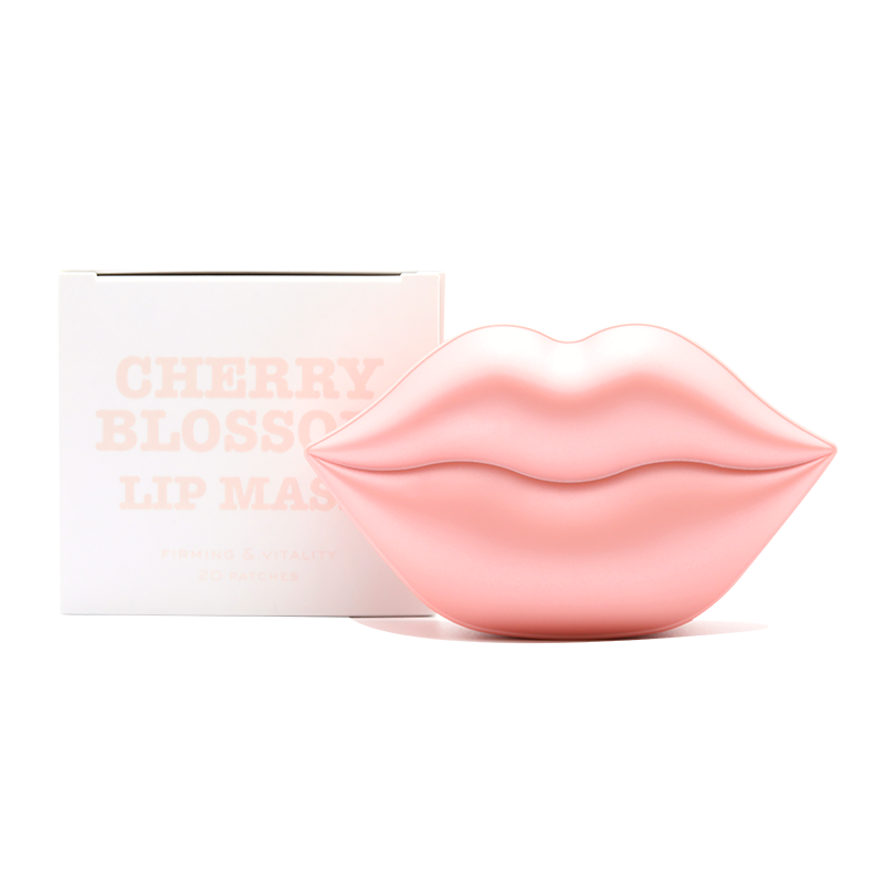 Kocostar Cherry Blossom Lip Mask Hydrogelová maska na rty, 20 ks