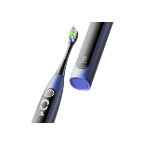 Oclean X Lite Dark Blue sonický kartáček, tmavě modrý