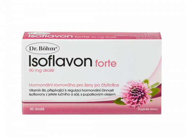 Dr. Böhm Isoflavon forte, 90 mg, 30 dražé