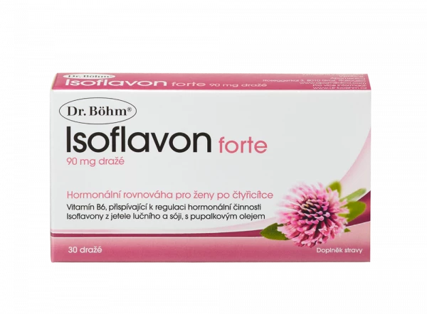 Dr. Böhm Isoflavon forte, 90 mg, 30 dražé