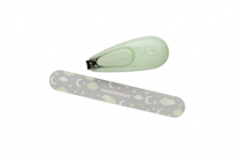 Tweezerman Baby Nail Clipper dětské kleštičky na nehty a pilník