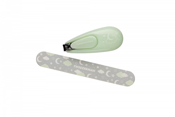Tweezerman Baby Nail Clipper dětské kleštičky na nehty a pilník