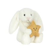 Jellycat krémový králíček s hvězdou