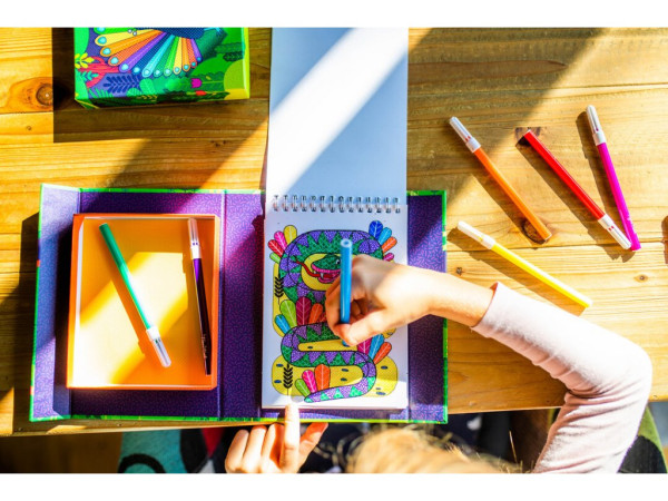 Better Brand Kreativní sada omalovánek Hidden Pattern - zvířata