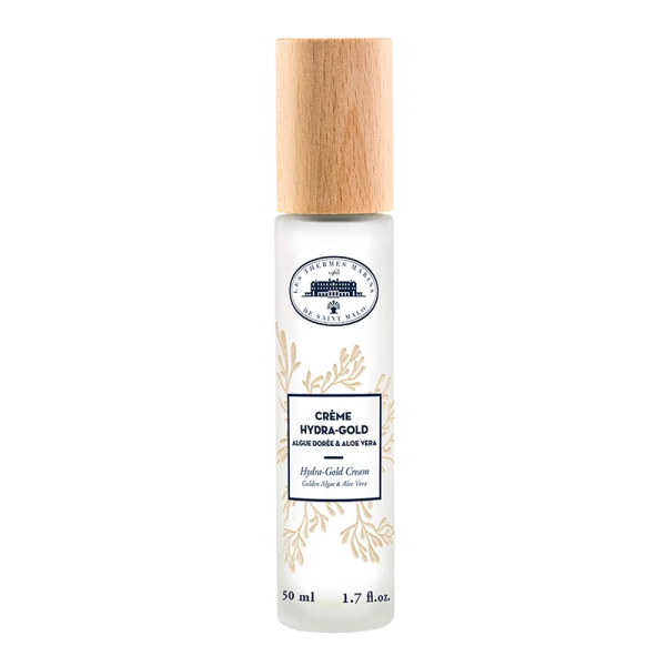 Les Thermes Marins de Saint Malo Hydra-Gold Krém se žlutohnědými řasami a aloe vera, 50 ml