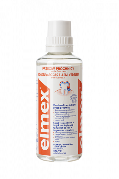 Elmex ústní voda (výplach), 400 ml