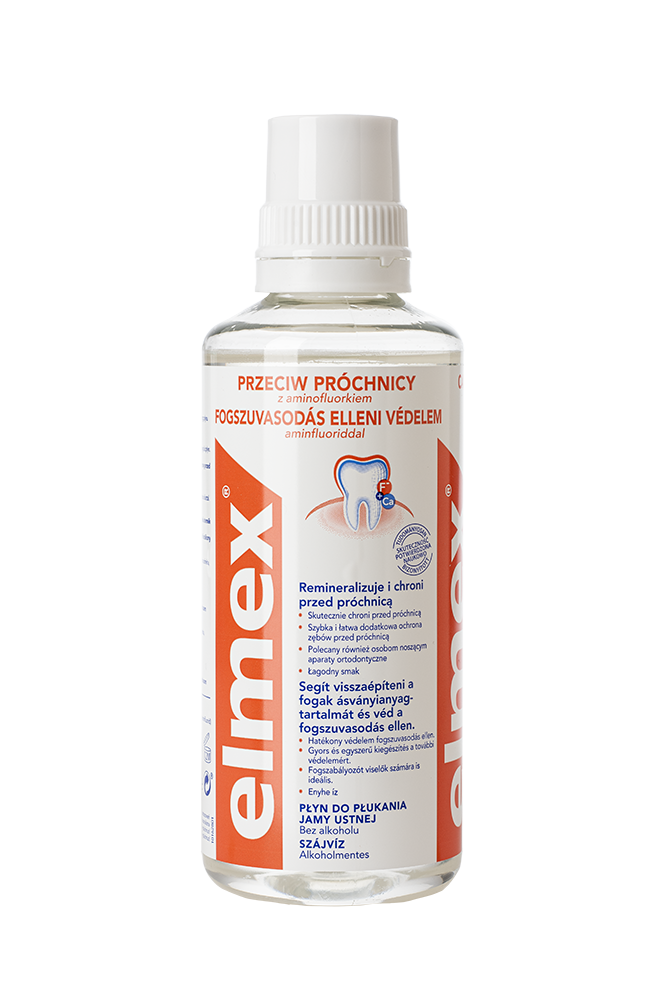 Elmex ústní voda (výplach), 400 ml