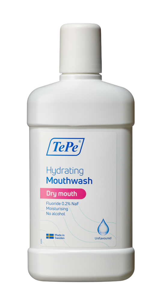 TePe Hydrating ústní výplach, bez příchutě, 500 ml