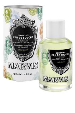 MARVIS Strong Mint ústní voda v dárkovém balení, 120 ml