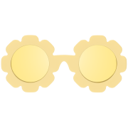 BABIATORS Polarized Flowers Sun Ray, polarizační sluneční brýle žluté, 3-5 let