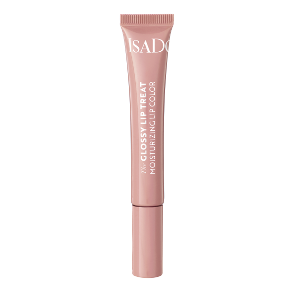 ISADORA Glossy Lip Treat 55 Silky Pink, pečující lesk na rty