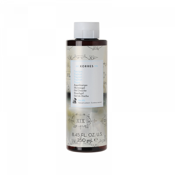 KORRES Showergel Yoghurt - jogurtový sprchový gel, 250 ml