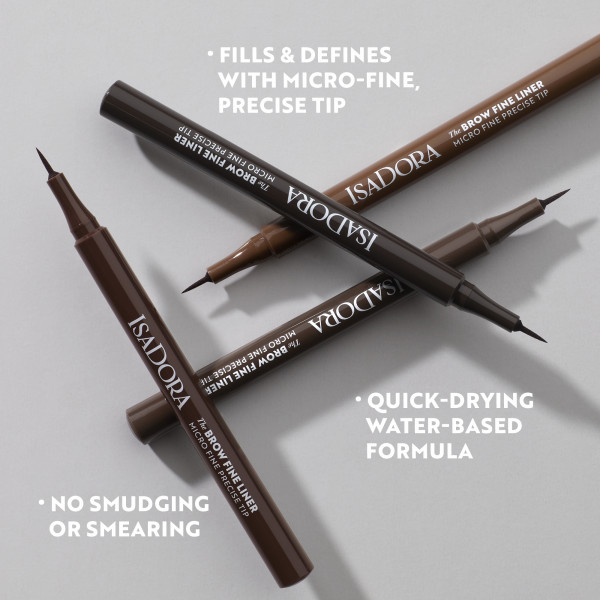 ISADORA The Brow Fine Liner 41 Taupe, fix na obočí s ultrajemným hrotem