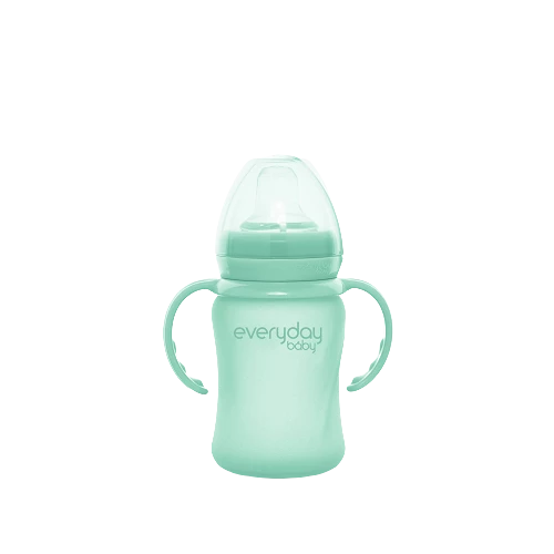 Everyday Baby skleněný hrneček 150 ml, Mint Green