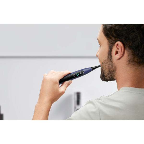 Oclean X Lite Dark Blue sonický kartáček, tmavě modrý