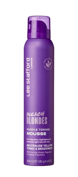 Lee Stafford Bleach Blondes Purple tónovací tužidlo, 200 ml