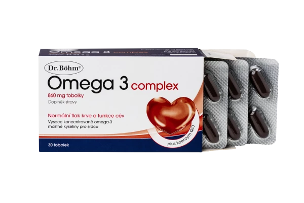 Dr. Böhm Omega 3 complex, 30 tobolek