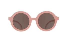 BABIATORS Original Round Peachy Keen, sluneční brýle broskvové, 3-5 let