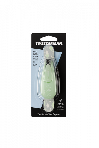 Tweezerman Baby Nail Clipper dětské kleštičky na nehty a pilník