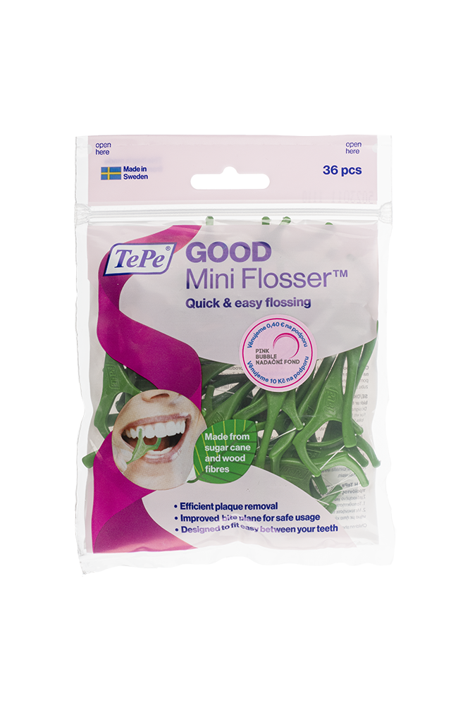 TePe Good Mini Flosser Zahnstocher mit Zahnseide TePe Good Mini Flosser Zahnstocher mit Zahnseide